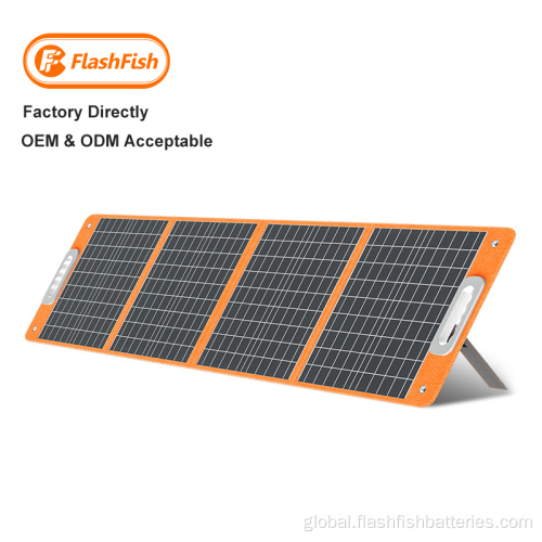 Adhesive Thin Film Flexible Solar Panel Portable Folding Charger Foldable Solar Power Light system Factory